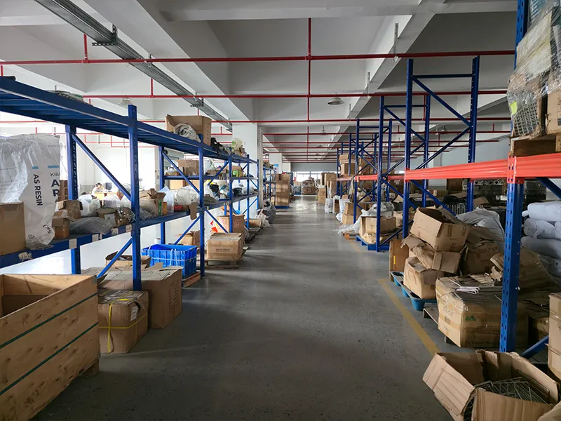 Almacén de productos semielaborados