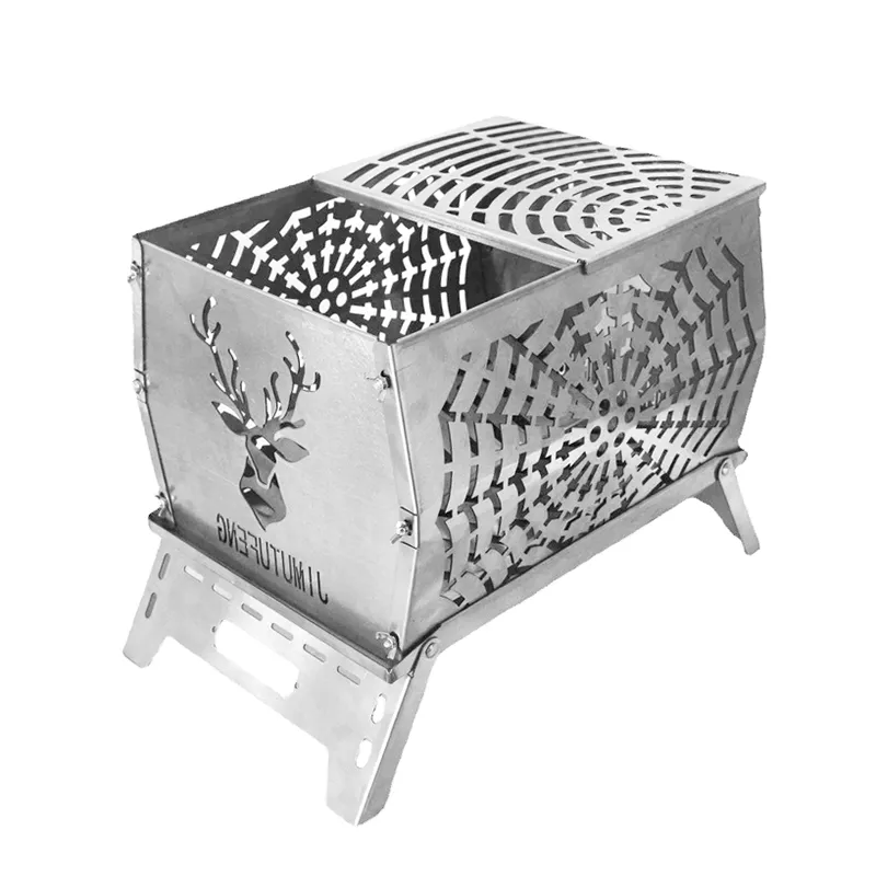 Plataforma de combustión de cuernos de plata