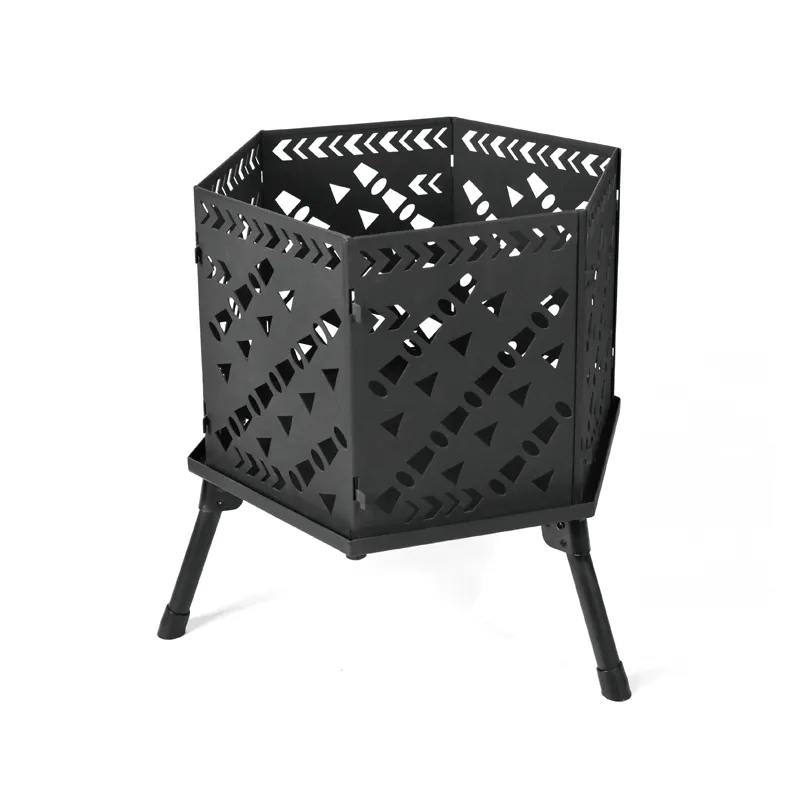 Plataforma hexagonal contra incendios
